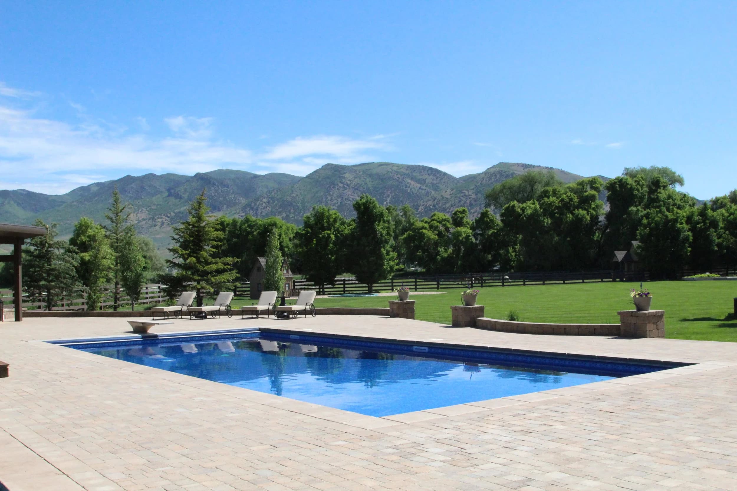 Pool Paradise — Pools landscaping project by Premier Landscapes in Northern Utah