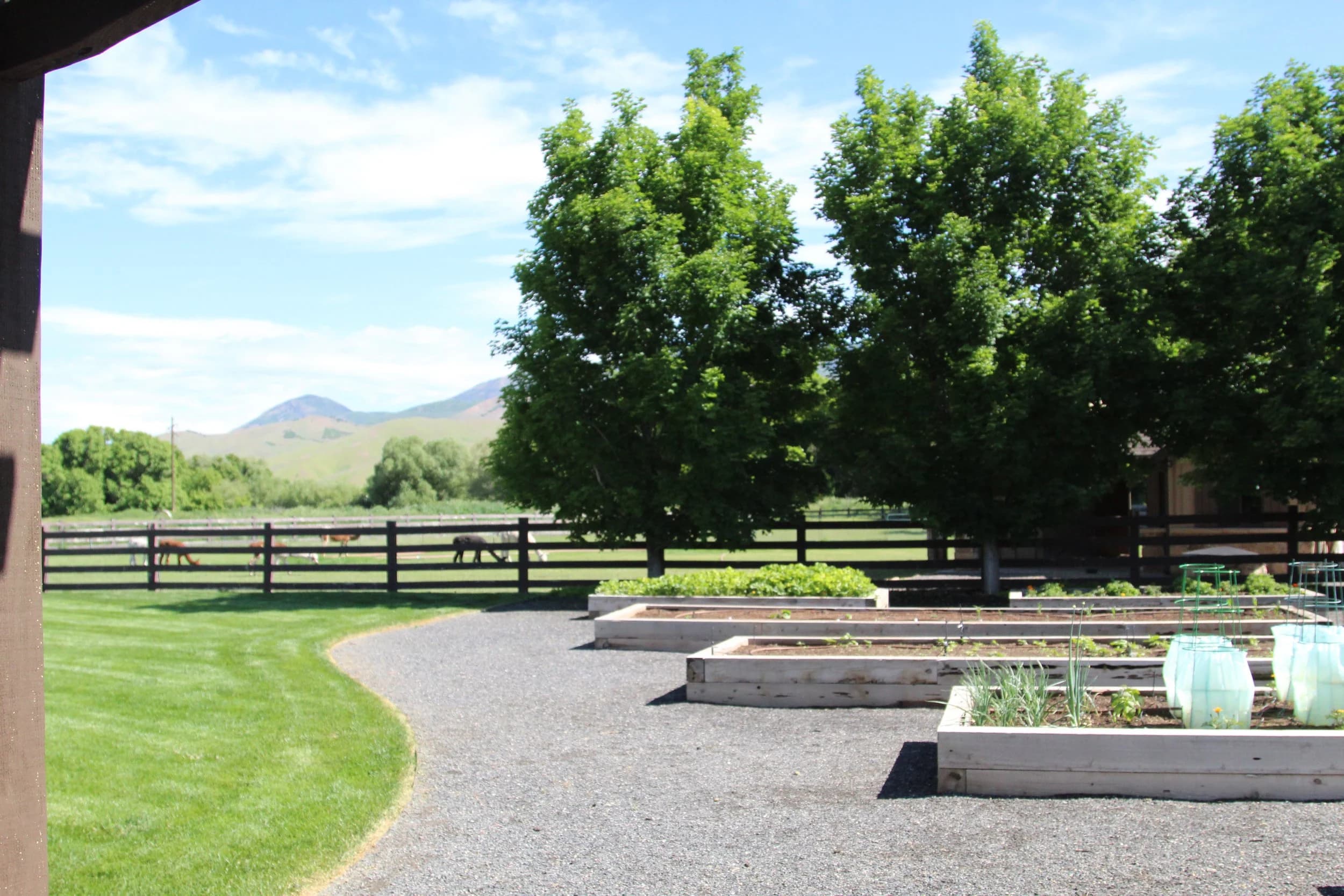 Mountain View Garden — Residential landscaping project by Premier Landscapes in Northern Utah